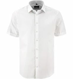 Budget 🧨 Seidensticker Hemd 021001/01 Kurzarmhemd, Tailored Fit, Popeline, Weiß 🛒 -Hemden Verkaufsgeschäft 108083 norm
