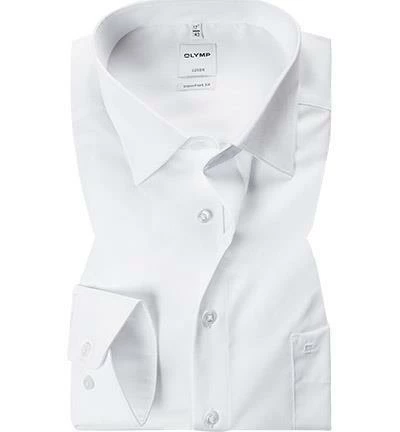Bester Verkauf 🥰 OLYMP Hemd Luxor Comfort Fit EL 0254/69/00 Popeline, Extra langer Arm, Weiß ⌛ 1 Bester Verkauf 🥰 OLYMP Hemd Luxor Comfort Fit EL 0254/69/00 Popeline, Extra langer Arm, Weiß ⌛