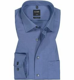 Besorgen ✨ OLYMP Hemd Luxor Modern Fit 0304/64/96 Chambray, Saphirblau, Indigo 🔔