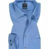 Auslauf ⌛ OLYMP Hemd Luxor Modern Fit EL 0304/69/15 Baumwolle, Extra langer Arm, Himmelblau meliert, Blau 🛒