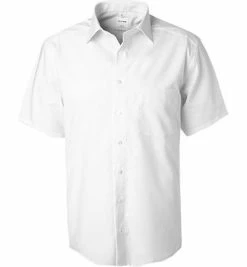 Großhandel 🛒 OLYMP Hemd Luxor Comfort Fit 0254/12/00 Kurzarmhemd, Popeline, Weiß ⌛