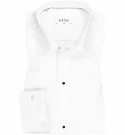 Besorgen ❤️ ETON Slim Fit Evening UMA 7343/70509/01 Hemd, Baumwolle, Weiß 🛒