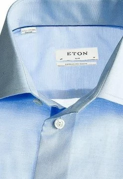 Aktion ❤️ ETON Slim Fit EL hellblau 3000/79513/21 Hemd, Twill, Extra langer Arm, Hellblau meliert 👏 -Hemden Verkaufsgeschäft 155194 norm3
