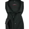 Billig 💯 ETERNA modern fit 1100/X177/65/39 Hemd, Popeline, Schwarz 🔔
