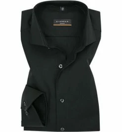 Besorgen 🛒 ETERNA slim fit Uni Popeline Hemd 1100/F182/39 Schwarz 🌟