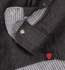 Auslauf 😀 Strellson Sportswear Luciano 1400351/14001011/114 Hemd, Shaped Fit, Baumwolle Doubleface, Schwarz, Anthrazit 🛒 -Hemden Verkaufsgeschäft 162033 norm3