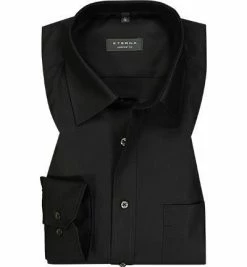 Angebote 🌟 ETERNA comfort fit Kent 1100/E198/65/39 Hemd, Popeline, Schwarz ✨