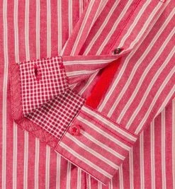 Besorgen 🔥 Strellson Sportswear Strellson Seth-W 1400375/14001028/266 Hemd, Slim Fit, Baumwolle, Rot gestreift, Erdbeerrot 😀 -Hemden Verkaufsgeschäft 168960 norm3