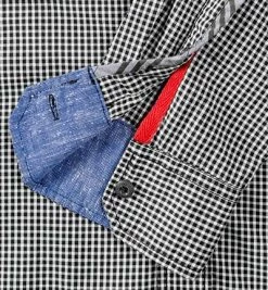 Bester Verkauf ✔️ Strellson Sportswear Maceo-W 1400373/14001036/310 Hemd, Regular Fit, Baumwolle, Schwarz kariert, Schwarz 🌟 -Hemden Verkaufsgeschäft 168965 norm3