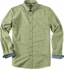 Top 10 🔥 Strellson Sportswear Maceo-W 1400373/14001036/347 Hemd, Regular Fit, Baumwolle, Hellgrün kariert, Gelbgrün 😀