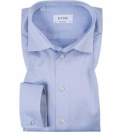Auslauf 😉 ETON Contemporary Fit Kent 3000/79312/21 Hemd, Twill, Hellblau, Blau 🎁