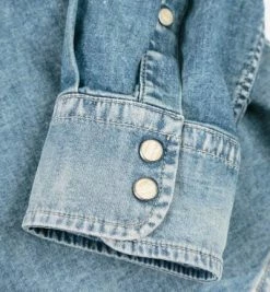 Angebote 😉 GAS 👖 Jeans-Hemd 1507/010354/W139 👖 Jeanshemd, Baumwolle, Mittelblau, 👖 Jeansblau 🤩 -Hemden Verkaufsgeschäft 178704 norm3