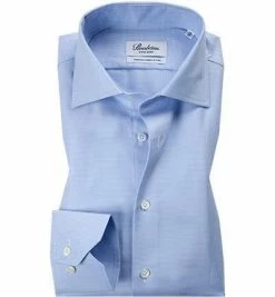 Großhandel 👍 Stenströms Fitted Body 602771/3202/110 Hemd, Baumwolle, Blau gemustert, Blau ✔️
