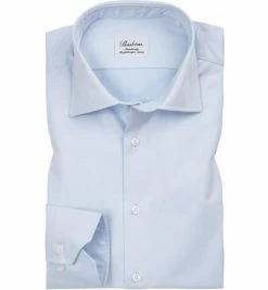 Billig 🧨 Stenströms Fitted Body 602771/1467/100 Hemd, Baumwolle, Hellblau ✨