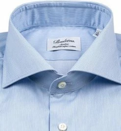 Am billigsten ✨ Stenströms Slimline 702111/1933/102 Hemd, Baumwolle, Blau gestreift, Blau 🎉 -Hemden Verkaufsgeschäft 189400 norm2