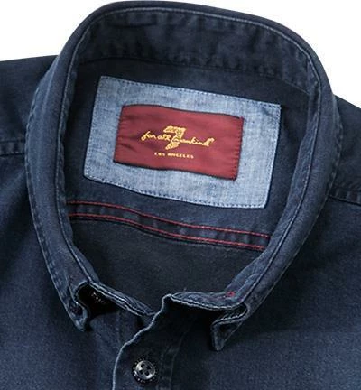 Top 10 ✔️ 7 for all mankind 👖 Jeans-Hemd S6M0143NV 👖 Jeanshemd, Baumwoll-Stretch, Dunkelblau 👏 2 Top 10 ✔️ 7 for all mankind 👖 Jeans-Hemd S6M0143NV 👖 Jeanshemd, Baumwoll-Stretch, Dunkelblau 👏 – Bild 2