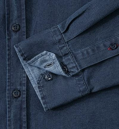 Top 10 ✔️ 7 for all mankind 👖 Jeans-Hemd S6M0143NV 👖 Jeanshemd, Baumwoll-Stretch, Dunkelblau 👏 3 Top 10 ✔️ 7 for all mankind 👖 Jeans-Hemd S6M0143NV 👖 Jeanshemd, Baumwoll-Stretch, Dunkelblau 👏 – Bild 3