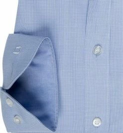 Angebote 🛒 OLYMP Hemd Level Five Body Fit 2005/64/11 Baumwoll-Stretch, Bleu meliert, Bleu 🎁 -Hemden Verkaufsgeschäft 195431 norm3