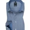 Schlussverkauf 🥰 OLYMP Hemd Level Five Body Fit 2005/64/19 Baumwoll-Stretch, Rauchblau meliert, Royal 🤩