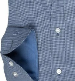 Schlussverkauf 🥰 OLYMP Hemd Level Five Body Fit 2005/64/19 Baumwoll-Stretch, Rauchblau meliert, Royal 🤩 -Hemden Verkaufsgeschäft 195432 norm3