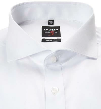Blitzangebot ⌛ OLYMP Hemd Level Five Body Fit 2007/64/00 Popeline, Weiß 👍 2 Blitzangebot ⌛ OLYMP Hemd Level Five Body Fit 2007/64/00 Popeline, Weiß 👍 – Bild 2