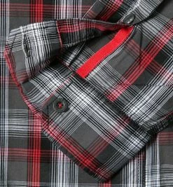 Besorgen 🔔 Strellson Sportswear Coby-W 1400628/14001625/363 Hemd, Regular Fit, Popeline, Anthrazit-rot kariert, Anthrazit-rot 🤩 -Hemden Verkaufsgeschäft 196718 norm3