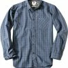 Bester Verkauf ✨ Quiksilver Hemd EQYWT03017/BRQ1 Modern Fit, Popeline, 👖 Jeansblau kariert, 👖 Jeansblau ⌛