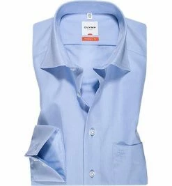 Blitzangebot 🔔 OLYMP Hemd Luxor Modern Fit 0304/64/11 Baumwolle, Bleu 🤩