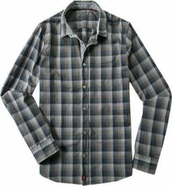 Auslauf 🛒 Strellson Sportswear Shay-D 1400609/14001600/312 Hemd, Slim Fit, Popeline, Grau-blau kariert, Grau-blau 🌟