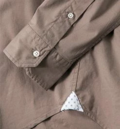 Billig 🔥 U.S.POLO Hemd 83108/51051/124 Slim Fit, Popeline, Camel, Light brown 🛒 -Hemden Verkaufsgeschäft 203962 norm4