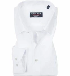 Billig 🤩 CasaModa Modern Fit Kent 006550/0 Hemd, Popeline, Wollweiß, Weiß ❤️