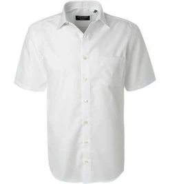 Budget 💯 CasaModa Modern Fit 1/2 Arm Kent 008570/0 Kurzarmhemd, Chambray, Weiß 🎁