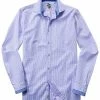 Am billigsten 👍 Lucky de Luca Hemd Joey 3218/1 Slim Fit, Baumwolle, Hellblau-weiß kariert, Blue 🧨