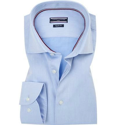 Billig ✨ Tommy Hilfiger Tailored Hemd TT67870366/410 Regular Fit, Twill, Hellblau meliert, Hellblau 💯 1 Billig ✨ Tommy Hilfiger Tailored Hemd TT67870366/410 Regular Fit, Twill, Hellblau meliert, Hellblau 💯