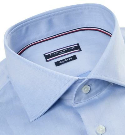 Billig ✨ Tommy Hilfiger Tailored Hemd TT67870366/410 Regular Fit, Twill, Hellblau meliert, Hellblau 💯 2 Billig ✨ Tommy Hilfiger Tailored Hemd TT67870366/410 Regular Fit, Twill, Hellblau meliert, Hellblau 💯 – Bild 2