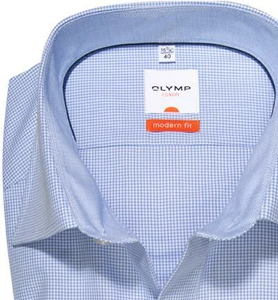 Aktion ⌛ OLYMP Hemd Luxor Modern Fit 3390/64/11 Popeline, Bleu meliert, Bleu 🧨 2 Aktion ⌛ OLYMP Hemd Luxor Modern Fit 3390/64/11 Popeline, Bleu meliert, Bleu 🧨 – Bild 2