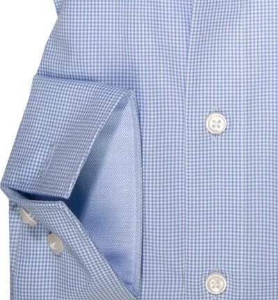 Aktion ⌛ OLYMP Hemd Luxor Modern Fit 3390/64/11 Popeline, Bleu meliert, Bleu 🧨 3 Aktion ⌛ OLYMP Hemd Luxor Modern Fit 3390/64/11 Popeline, Bleu meliert, Bleu 🧨 – Bild 3