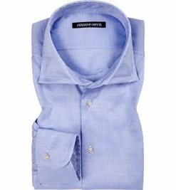 Beste Bewertungen von 💯 rosso e nero Hemd New York 507/R/3 Slim Fit, Baumwolle, Hellblau 🎉