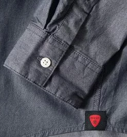 Bestes Angebot 🧨 Strellson Sportswear Caleb-W 14002144/812 👖 Jeanshemd, Slim Fit, Baumwolle, Blaugrau ⭐ -Hemden Verkaufsgeschäft 218357 norm3