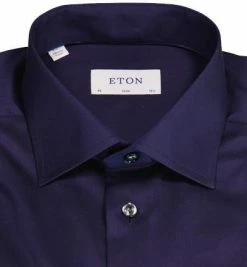 Aktion 🎁 ETON Slim Fit 3000/79511/29 Hemd, Twill, Dunkelblau 🎉 -Hemden Verkaufsgeschäft 225548 norm2