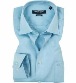 Rabatt 👏 CasaModa Modern Fit Kent 006550/16 Hemd, Popeline, Blau ✨