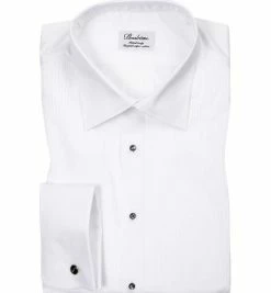 Aktion 👍 Stenströms Fitted Body 636561/1032/000 Hemd, Popeline, Weiß ✨