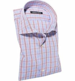 Top 10 🌟 rosso e nero Hemd Feliciano 700/01 Slim Fit, Baumwolle, Blau-rot kariert, Hellblau-rot 🔔