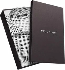 Neu 🌟 rosso e nero Hemd Ennio 660/06 Slim Fit, Popeline, Weiß-marine gepunktet, Marine-weiß ✨ -Hemden Verkaufsgeschäft 232346 norm3