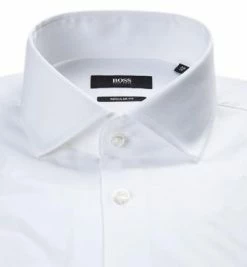 Auslauf ✔️ BOSS Hemd Gardner 50308163/100 Regular Fit, Twill, Weiß, White 🧨 -Hemden Verkaufsgeschäft 232541 norm2
