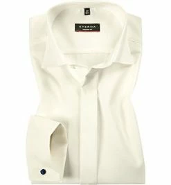 Aktion 🥰 ETERNA modern fit 8500/X367/68/21 Hemd, Baumwolle, Extra langer Arm, Wollweiß 🥰