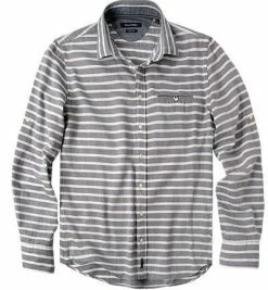 Besorgen 😉 Marc O'Polo Hemd 623/1788/42112/G14 Shaped Fit, Twill, Blau-weiß-gestreift, Combo 💯