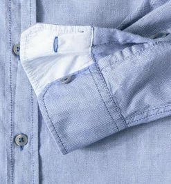 Schlussverkauf 💯 JOOP! Hemd HansonK-W 15002794/123 Modern Fit, Oxford, Blau meliert, Blau ✨ -Hemden Verkaufsgeschäft 235744 norm3