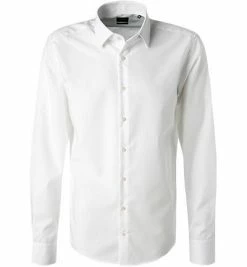 Neu 🛒 Strellson Hemd Chris 30000791/100 Modern Fit, Popeline, Weiß 😉