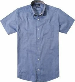 Top 10 🤩 Barbour Hemd Killearn MSH3625NY91 Kurzarmhemd, Tailored Fit, Baumwolle, Dunkelblau meliert ⌛